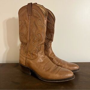 Vintage Dan Post Genuine Cowboy Boots Men’s 10 Western Boot Shoe 16776